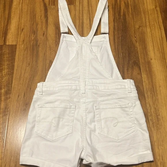 Justice white overalls size 16 - Picture 5 of 7